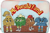 LOUNGEFLY McDonalds Fry Kids Zip Around Wallet