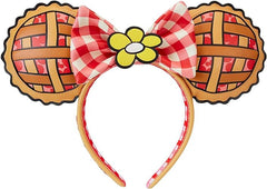 LOUNGEFLY Disney Minnie & Mickey Picnic Ear Headband Headbands Standard