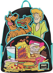 LOUNGEFLY Scooby Doo Munchies Womens Double Strap Shoulder Bag Purse