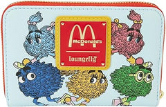 LOUNGEFLY McDonalds Fry Kids Zip Around Wallet