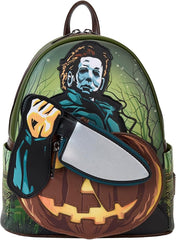 LOUNGEFLY Compass International Halloween Mini Backpack