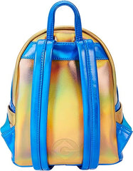 LOUNGEFLY Despicable Me Minions Bob Iridescent Cosplay Mini Backpack, Small