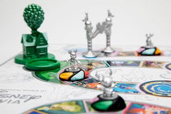 PlayMonster The Magical World of Disney Trivia: 100 Years of Wonder Trivia Board Game Cards for Children with Disney + Pixar Art, Exclusive Pin, for Kids Ages 6+