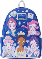 LOUNGEFLY Disney Princess Manga Style Mini Backpack