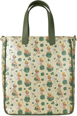 Loungefly Disney Tinker Bell 4-Leaf Clover Tote Bag