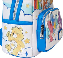 LOUNGEFLY Care Bears Rainbow Mini Backpack