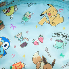 LOUNGEFLY Pokémon Cafe Tripple Pocket Backpack