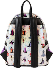 LOUNGEFLY Disney Villains Iridescent Mini Backpack
