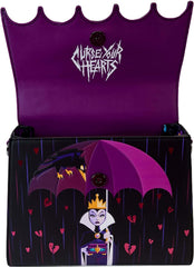 Loungefly Disney Villains Curse Your Hearts Crossbody Bag
