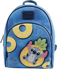 LOUNGEFLY Disney Lilo And Stitch Pineapple Floaty Stitch Mini Backpack
