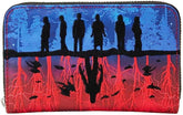 LOUNGEFLY Netflix Stranger Things Upside Down Shadows Zip Around Wallet
