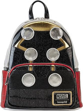 LOUNGEFLY Marvel Shine Thor Cosplay Mini Backpack Womens Double Strap Shoulder Bag Purse