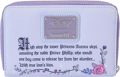 LOUNGEFLY Disney Sleeping Beauty 65th Anniversary Floral Wallet
