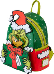 LOUNGEFLY Dr. Seuss' How the Grinch Stole Christmas! Santa Cosplay Mini Backpack
