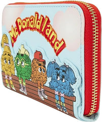 LOUNGEFLY McDonalds Fry Kids Zip Around Wallet