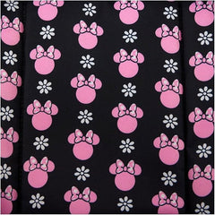 LOUNGEFLY Disney Minnie Floral Rock The Dots Full-Size Nylon Backpack