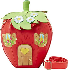 LOUNGEFLY Strawberry Shortcake Strawberry House Figural Crossbody Purse