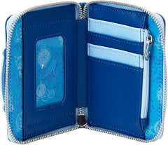 LOUNGEFLY Disney Cinderella 75th Anniversary Zip Around Wallet