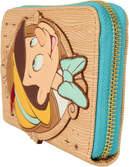 LOUNGEFLY Disney Pinocchio Zip Around Wallet