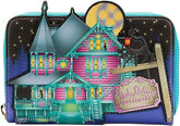 LOUNGEFLY Coraline Glow-in-the-Dark House Zip Around Wallet