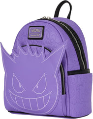 LOUNGEFLY Pokémon Gengar Cosplay Glow Mini Backpack