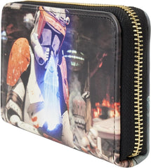 Loungefly Star Wars Episode Three Revenge of The Sith Scene Zip Wallet