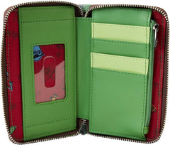 LOUNGEFLY Cartoon Network Foster's Home For Imaginary Friends Mac and Blue Zip-Around Wallet