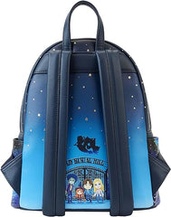 LOUNGEFLY Hocus Pocus Poster Glow Double Strap Shoulder Bag