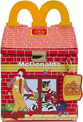 LOUNGEFLY McDonalds Mini Backpack Happy Meal Official Red Mini Backpack