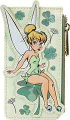 LOUNGEFLY Disney Tinker Bell 4-Leaf Clover Large Card Holder