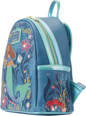 LOUNGEFLY Disney Little Mermaid Ariel Live Action Double Strap Shoulder Bag