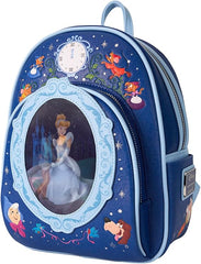 LOUNGEFLY Disney Cinderella 75th Anniversary Lenticular Mini Backpack