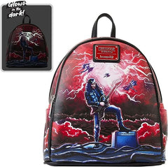 LOUNGEFLY Stranger Things Eddie Tribute Double Strap Shoulder Bag