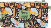 LOUNGEFLY Disney The Lion King 30th Anniversary All-Over Print Canvas Zipper Pouch Wristlet