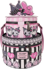 LOUNGEFLY Sanrio My Melody and Kuromi Figural Crossbody Bag