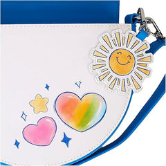 Loungefly Care Bears Rainbow Handle Crossbody Bag