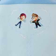 LOUNGEFLY Disney Pixar Up House Holiday Light Up Mini Backpack