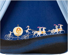 LOUNGEFLY Disney Cinderella 75th Anniversary Lenticular Mini Backpack