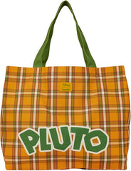 LOUNGEFLY Disney Pluto 95Th Anniversary Canvas Tote Bag