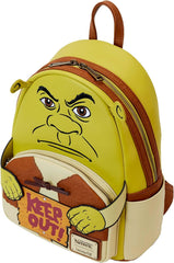 LOUNGEFLY Shrek Keep Out Cosplay Double Strap Shoulder Bag