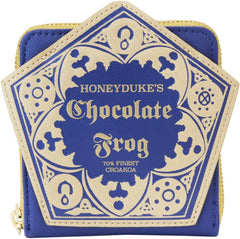 LOUNGEFLY Warner Brothers Harry Potter Honeydukes Chocolate Frog Zip-Around Wallet
