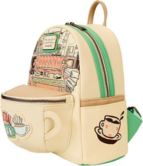 LOUNGEFLY Friends Central Perk Domed Coffee Mug Scented Mini Backpack