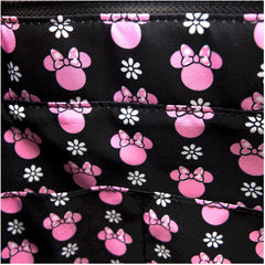 LOUNGEFLY Disney Minnie Floral Rock The Dots Tote Bag with Coin Bag