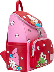 LOUNGEFLY Sanrio Hello Kitty & Friends Color Block Mini Backpack