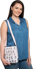 Loungefly Disney Passport Mickey Minnie Mouse Pink Crossbody Bag