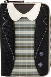 LOUNGEFLY Beetlejuice Lydia Deetz Cosplay Zip Around Wallet