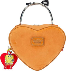 Loungefly Nickelodeon Spongebob Krabby Patty Plush Crossbody Bag