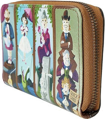 Loungefly Disney Haunted Mansion Stretching Room Zip Around Wallet