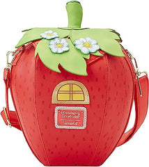 LOUNGEFLY Strawberry Shortcake Strawberry House Figural Crossbody Purse