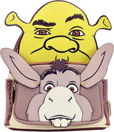 LOUNGEFLY Dream Works Shrek & Donkey Cosplay Mini Backpack